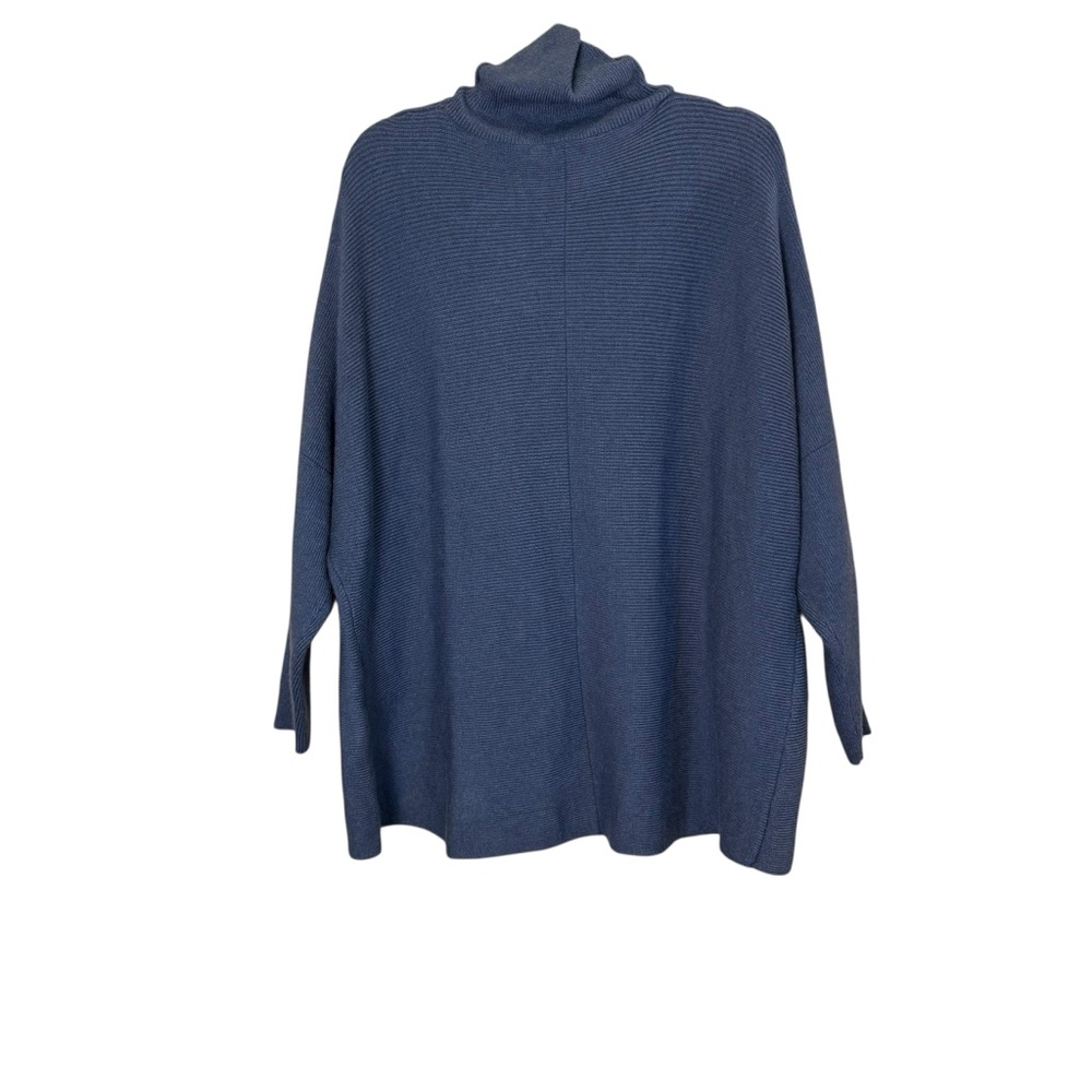 Cozy Blue Women’s Turtleneck Sweater sz L - Picture 5 of 9